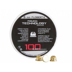 MAXXTECH - MUNITIONS A BLANC ET D'ALARME - BALLE 6MM FLOBERT A BLAN...