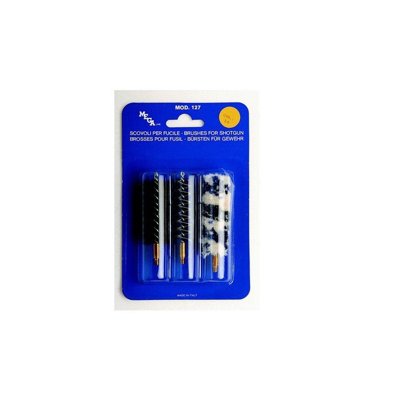 MEGALINE - NECESSAIRES DE NETTOYAGE - BLISTER 3 BROSSES C36