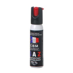 CBM - BOMBES DE DEFENSE - BOMBE GAZ DEFENSE CS CAPOT 1/4 DE TOUR 25ML