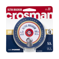 CROSMAN - MUNITIONS A AIR - PLOMBS PREMIER DOMED C5.5 X500