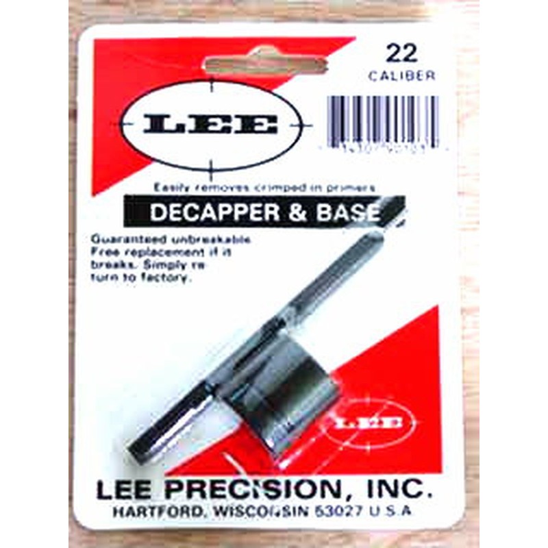 LEE PRECISION - ACCESSOIRES POUR DOUILLE - DESAMORCEUR MANUEL LEE P...