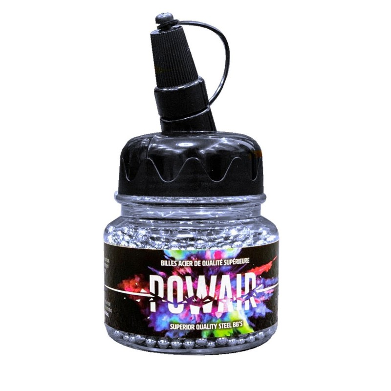 POWAIR - MUNITIONS A AIR - BILLES ACIER BB C4.5 X1500