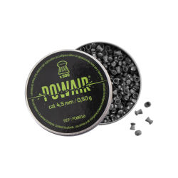 POWAIR - MUNITIONS A AIR - PLOMBS RONDS DOMED C4.5 X 500