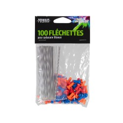 POWAIR - SARBACANES - FLECHETTES POUR SARBACANE BLOWAIR X100