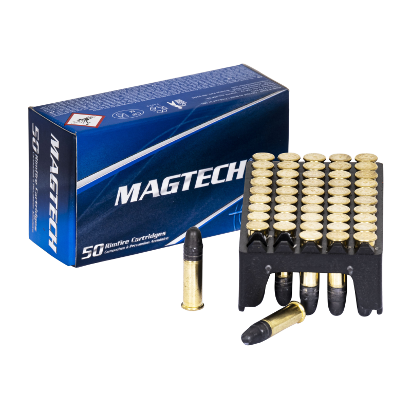 MAGTECH - MUNITIONS ANNULAIRES - BALLES 22LR NG X50