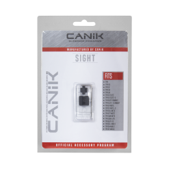 CANIK - ORGANES DE VISEE - KIT HAUSSE  GUIDON TACTIC POINT BLANC SU...