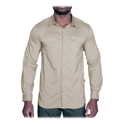 MECANIK - CHEMISES - CHEMISE PRIME BEIGE -S