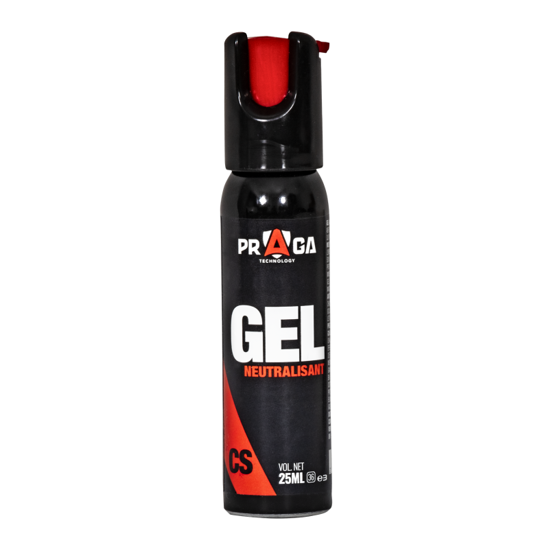 PRAGA TECHNOLOGY - BOMBES DE DEFENSE - BOMBE GEL CS 25ML