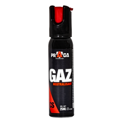 PRAGA TECHNOLOGY - BOMBES DE DEFENSE - BOMBE GAZ CS 25ML