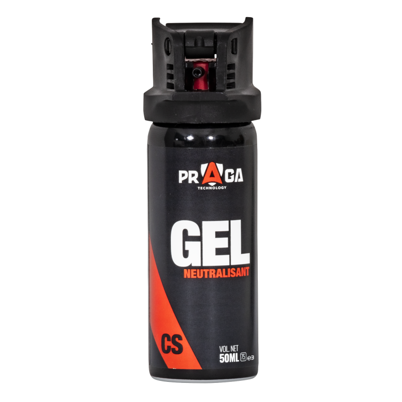 PRAGA TECHNOLOGY - BOMBES DE DEFENSE - BOMBE GEL CS 50ML