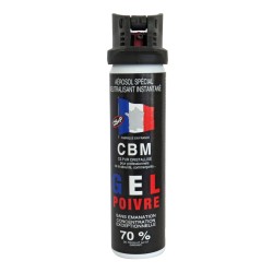 CBM - BOMBES DE DEFENSE - BOMBE RED PEPPER CAPOT CLAPET 75ML